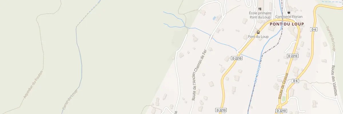 Plan du 423 Che de la Frache à Gourdon