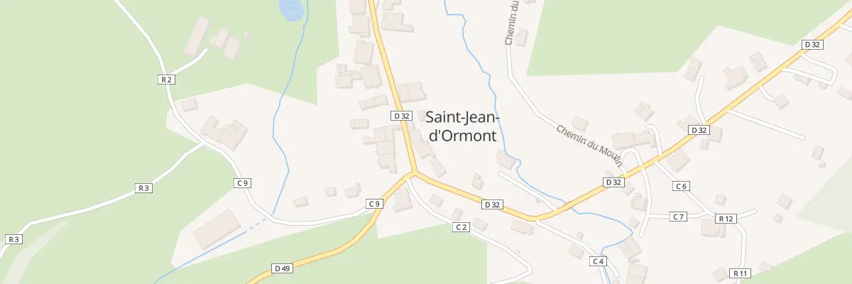 Plan du 13 Rue du Colonel Dayet à Saint-Jean-d’Ormont