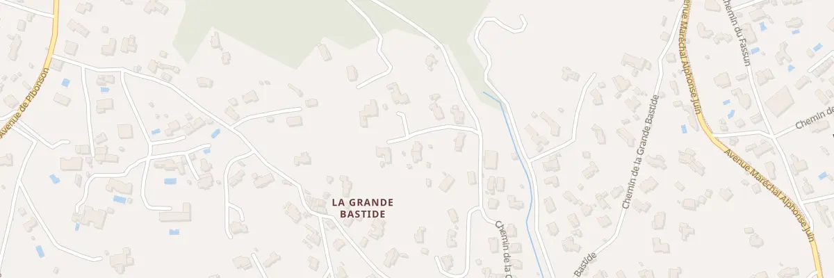 Plan du 281B Che de la Gipiere à Mougins