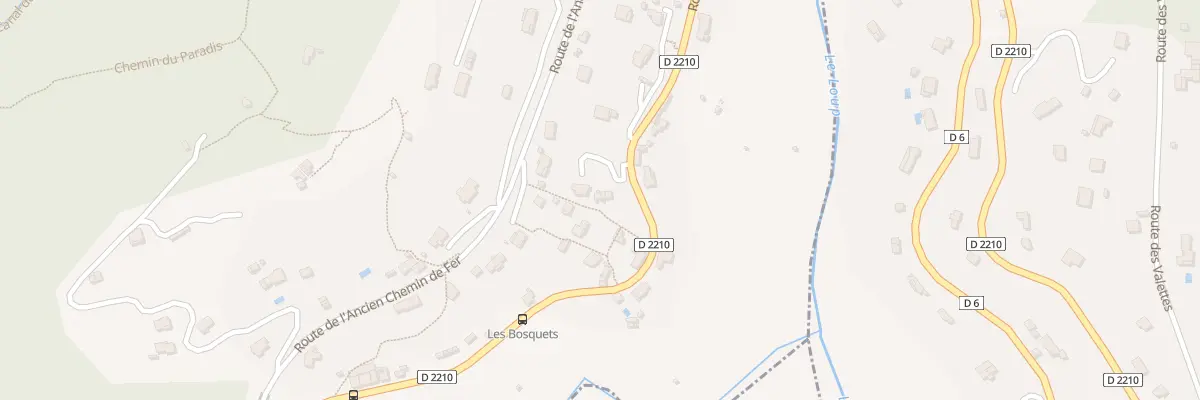 Plan du 258 Sen du Bosquet à Gourdon