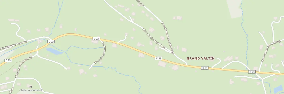 Plan du 839 Rte Departementale à Ban-sur-Meurthe-Clefcy