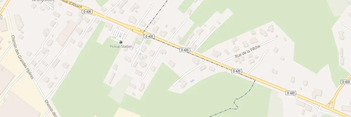 Plan du 940 Rue d’Alsace à Sainte-Marguerite