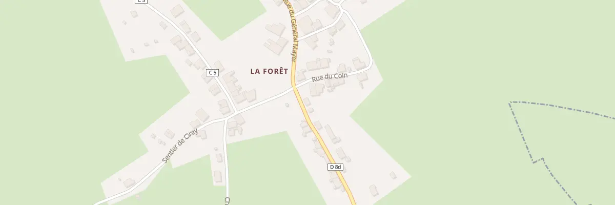 Plan du 3 Grande Rue à Bertrambois