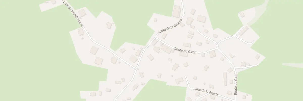 Plan du 16A Rte du Mazeville à Fraize