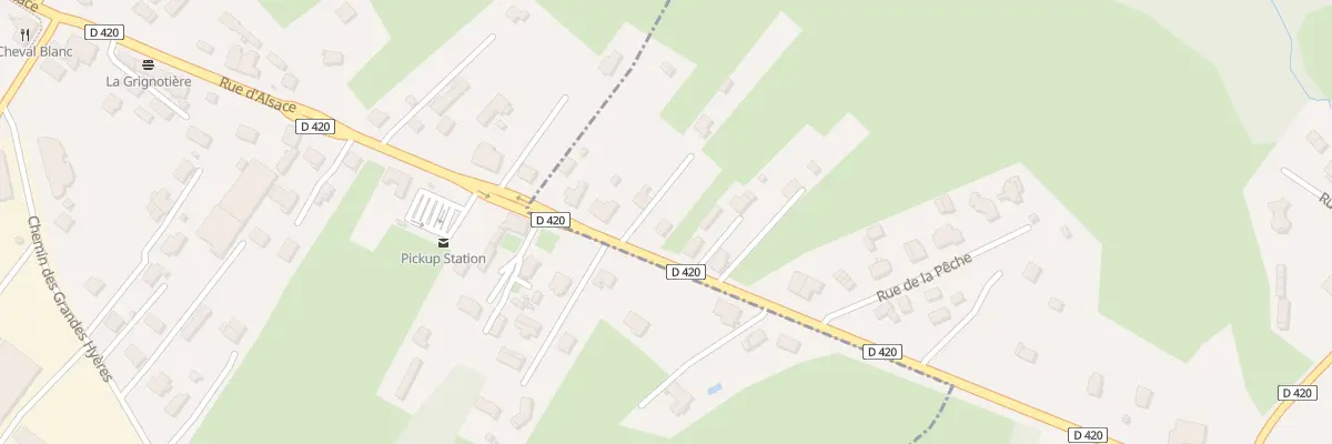 Plan du 46 Rue de Saint Die à Remomeix