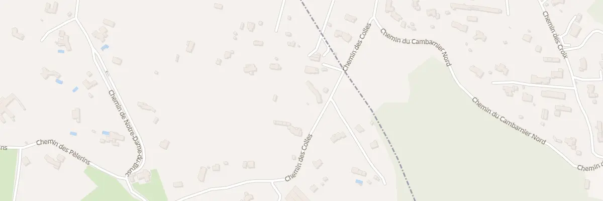 Plan du 22 Che des Colles à Châteauneuf-Grasse