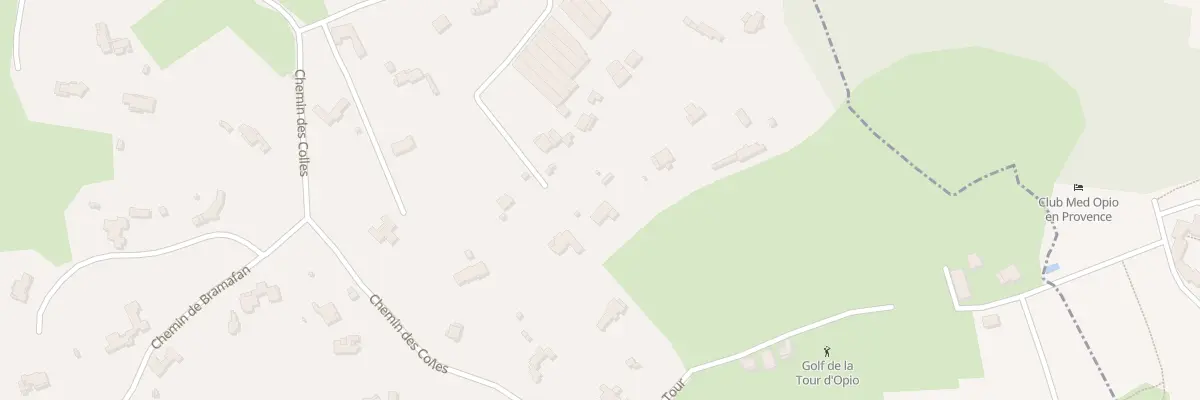 Plan du 237D Che des Colles à Châteauneuf-Grasse