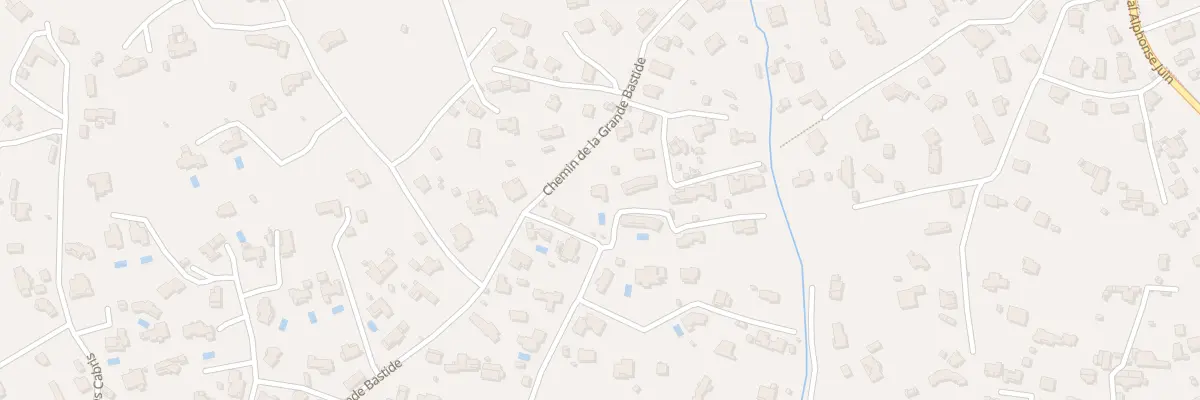 Plan du 665 Che de la Grande Bastide à Mougins