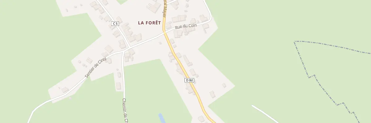 Plan du 7 Grande Rue à Bertrambois