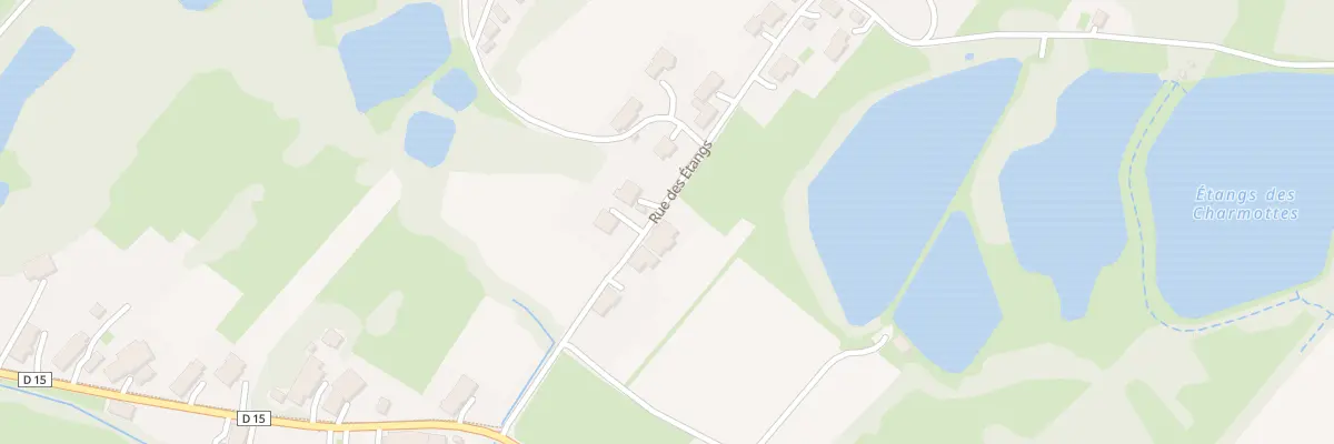 Plan du 6 Rue des Etangs à Leval