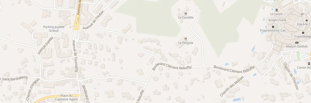 Plan du 42 Che des Restanques à Mougins