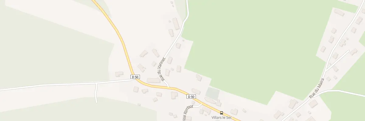 Plan du 3 Rue Principale à Villars-le-Sec