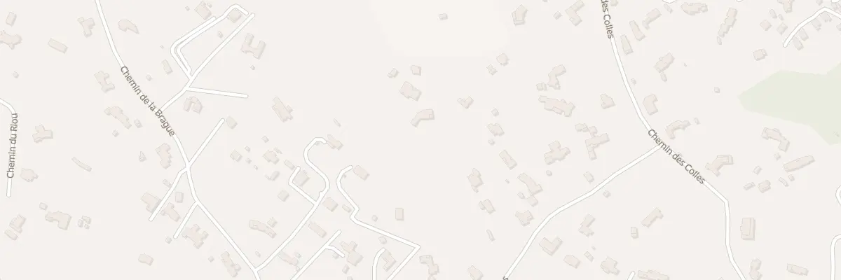 Plan du 447B Che des Jasmins à Châteauneuf-Grasse