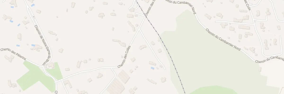 Plan du 491 Che des Colles à Châteauneuf-Grasse