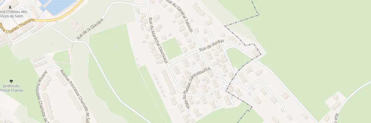Plan du 32 All du Plateau Saint-maurice à Senones