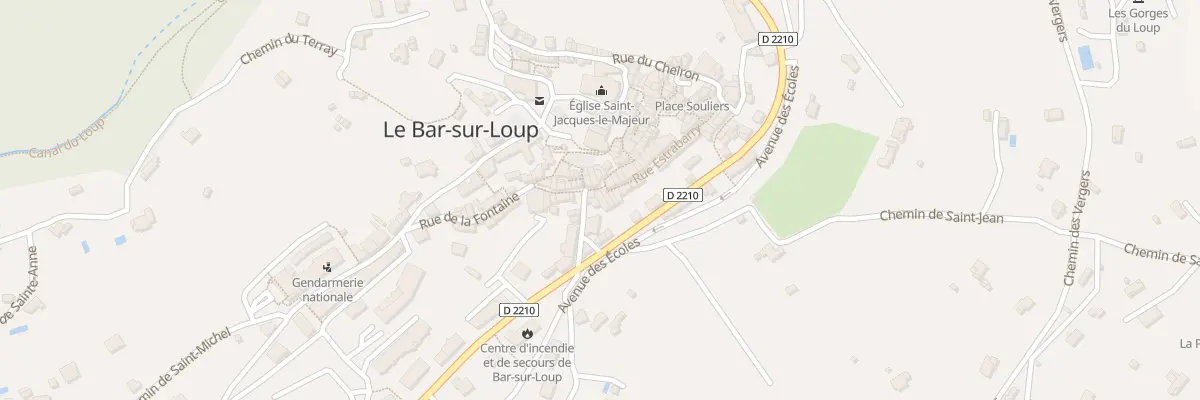 Plan du 39 Rue Estrabarry au Bar-sur-Loup