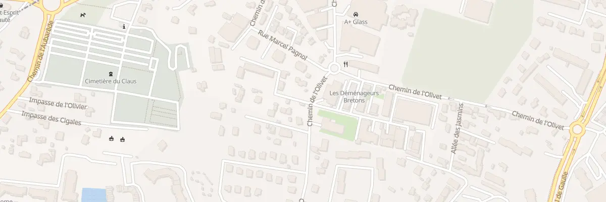 Plan du 82 Che de l’Olivet au Cannet