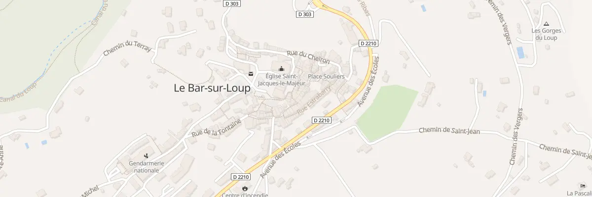 Plan du 15B Rue des Abris au Bar-sur-Loup