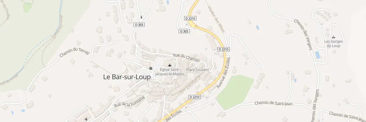 Plan du 8B Imp du Baou au Bar-sur-Loup