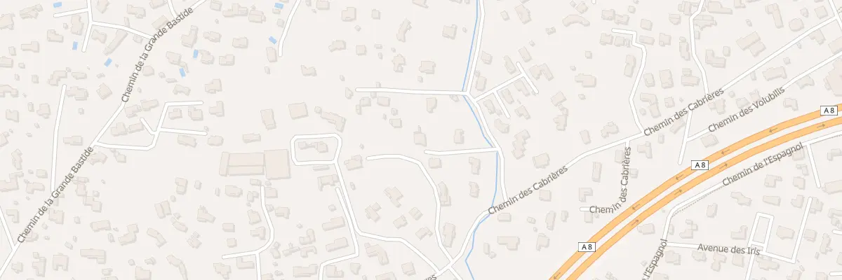 Plan du 588D Che des Cabrières à Mougins
