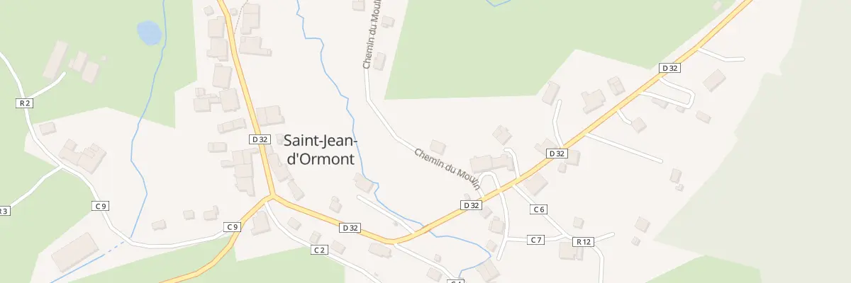 Plan du 2 Che du Moulin à Saint-Jean-d’Ormont