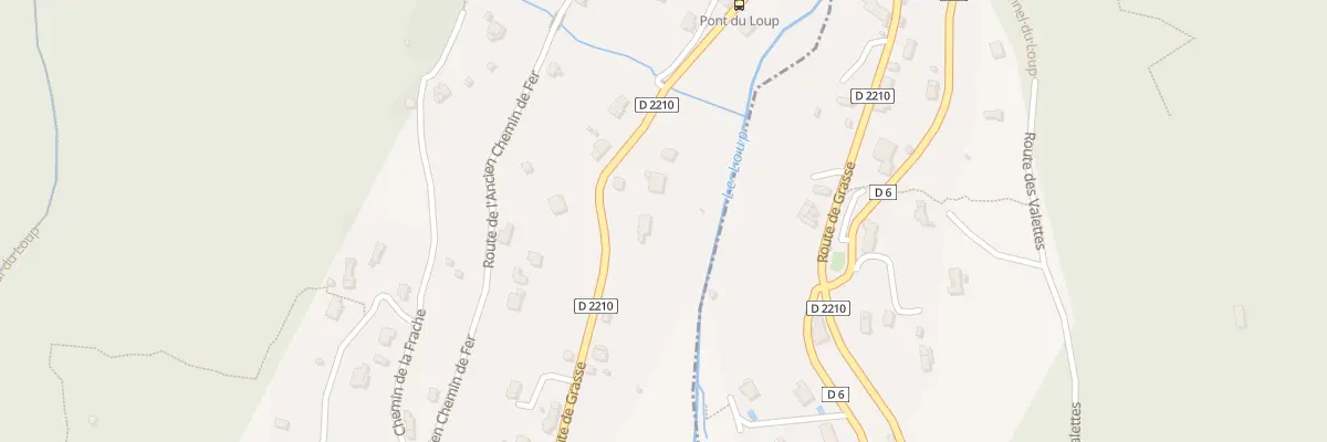 Plan du 257A Rte de Grasse à Gourdon
