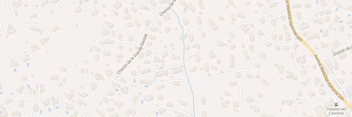 Plan du 553C Che de la Grande Bastide à Mougins