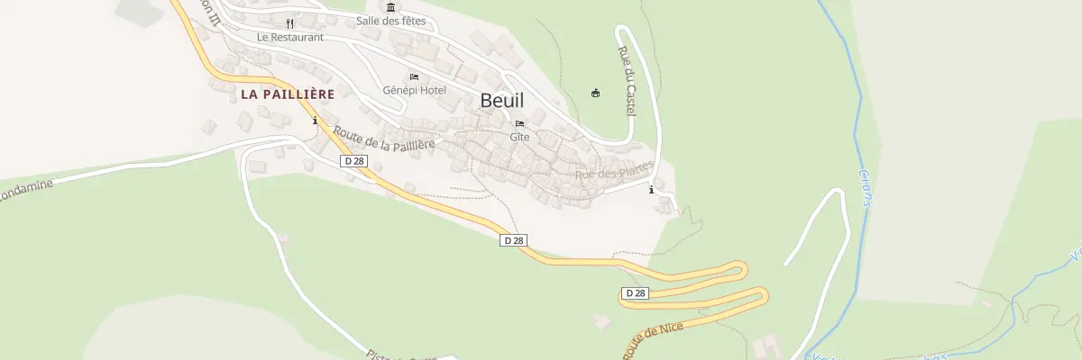 Plan du 5093 Village à Beuil