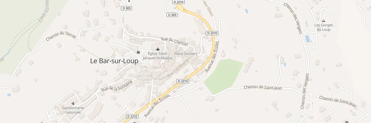 Plan du 7 Rue Estrabarry au Bar-sur-Loup