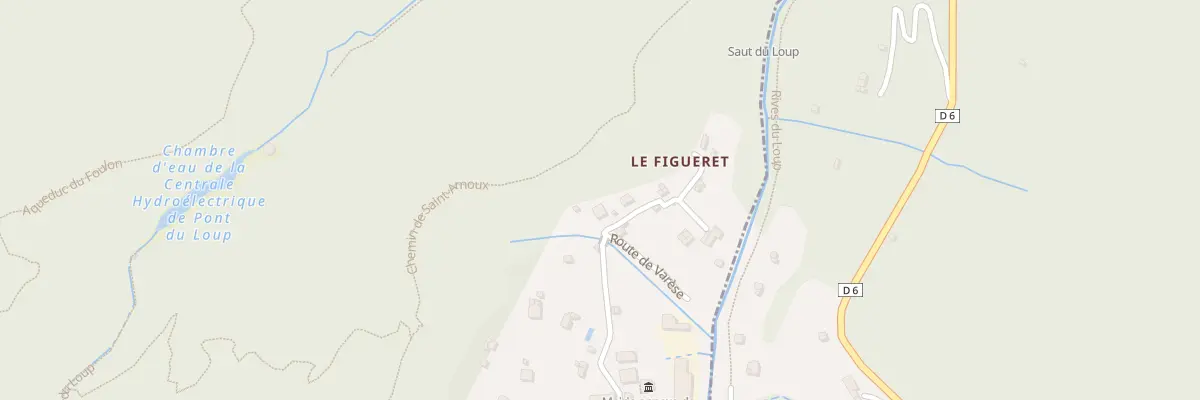 Plan du 373A Che du Figueret à Gourdon