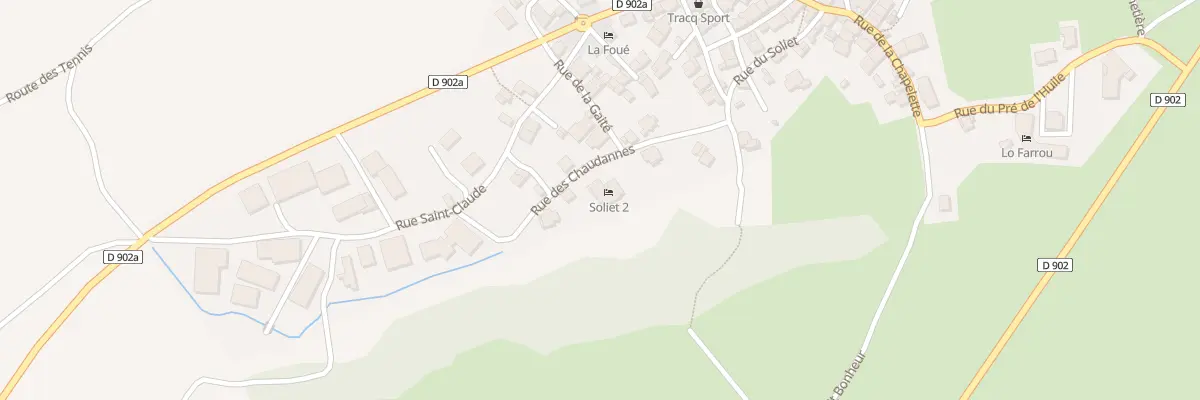 Plan du 5351 Chaudanne à Bessans