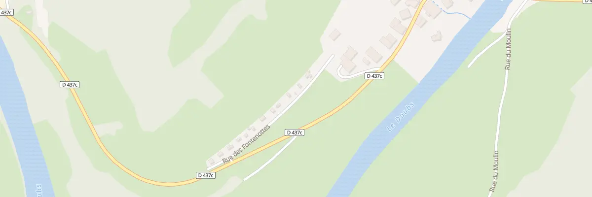 Plan du 17 Rue des Fontenottes à Glère