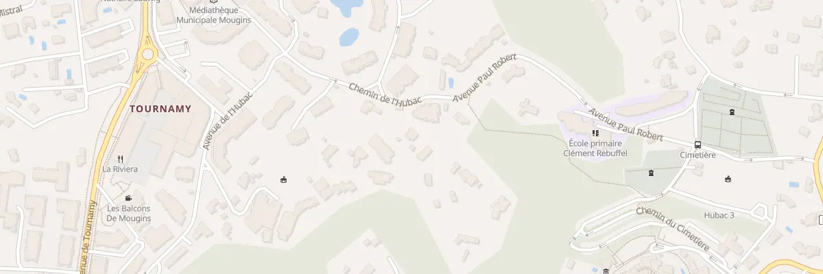Plan du 439C Che de l’Hubac à Mougins