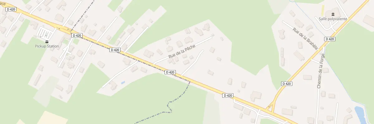 Plan du 24 Rue de Saint Die à Remomeix