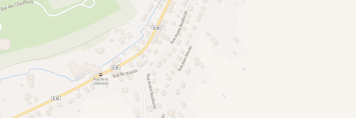Plan du 32 Rue Jean Moulin à Delle