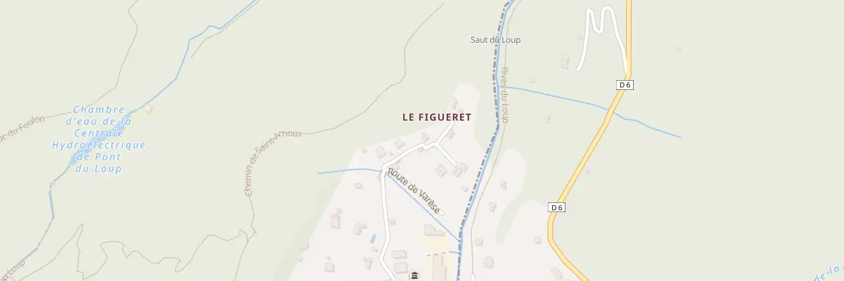 Plan du 410A Che du Figueret à Gourdon