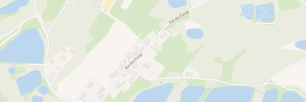 Plan du 10 Rue des Étangs à Leval