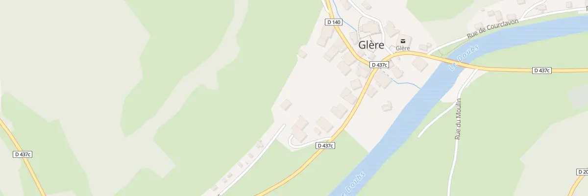 Plan du 23 Rue des Fontenottes à Glère