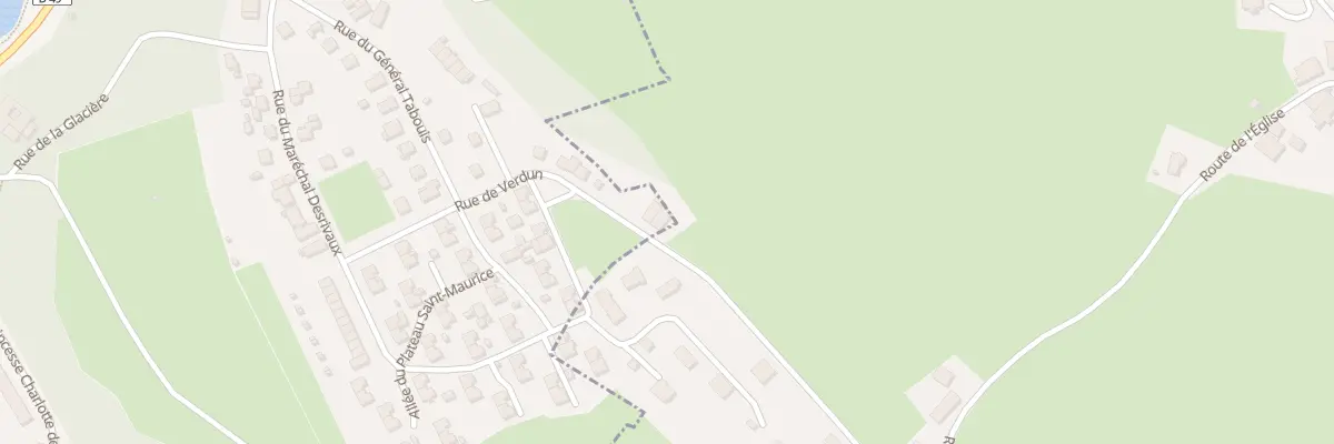 Plan du 13 Rue de Verdun à Vieux-Moulin