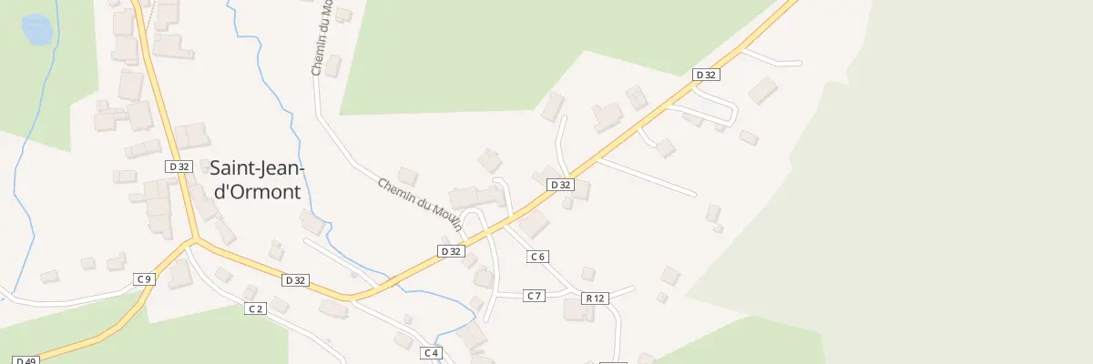 Plan du 19 Rte de Ban de Sapt à Saint-Jean-d’Ormont