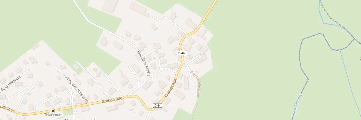 Plan du 148 Grande Rue à Thiancourt