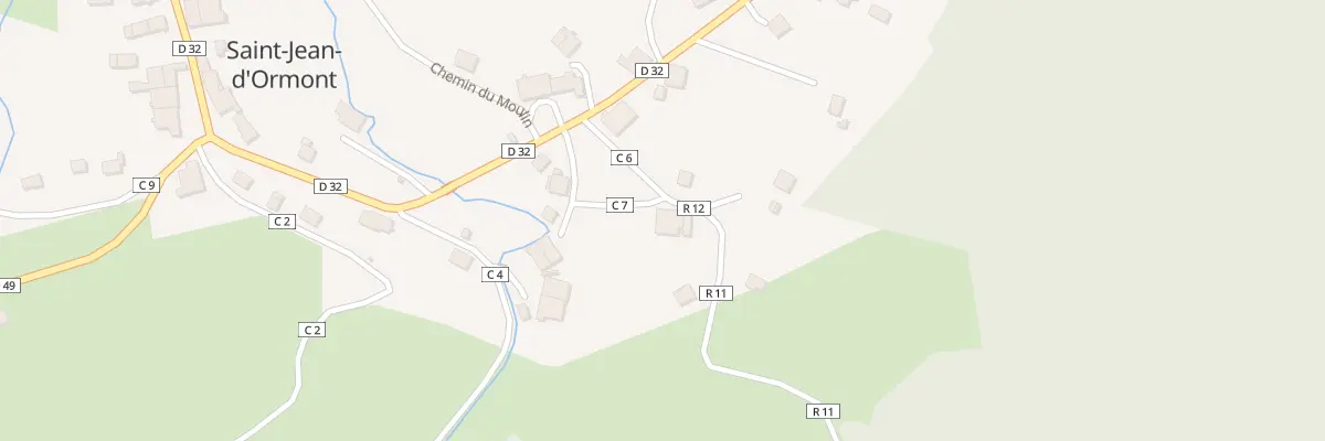 Plan du 9 Le Petit Village à Saint-Jean-d’Ormont