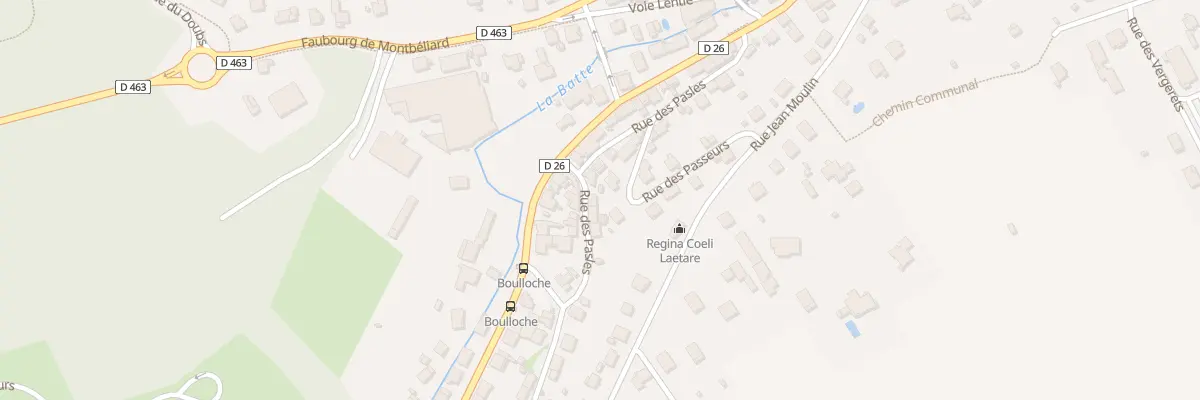 Plan du 23B Rue des Pasles à Delle