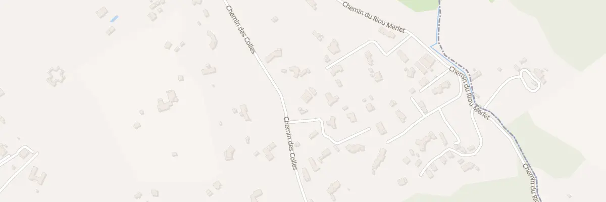 Plan du 1393 Che des Colles à Châteauneuf-Grasse