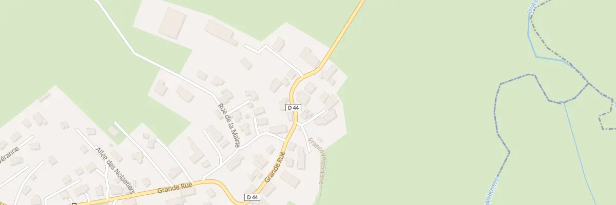 Plan du 93 Grande Rue à Thiancourt