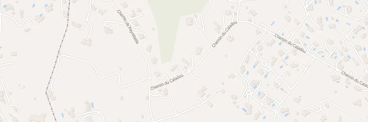 Plan du 886 Che Le Caladou à Valbonne