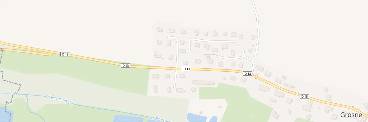 Plan du 24 Rue des Vosges à Grosne
