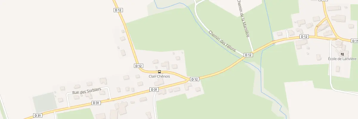 Plan du 4 Rue du clair Chenois à Larivière