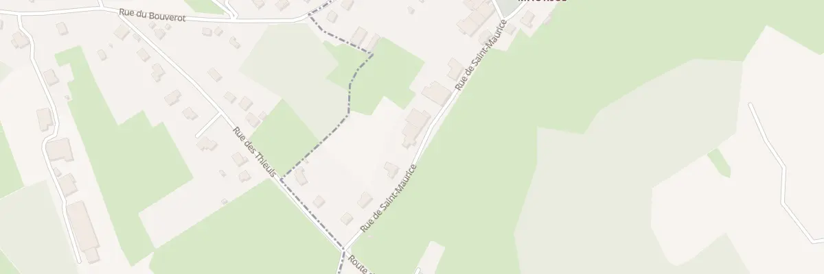 Plan du 12 Rue Saint Maurice à Vieux-Moulin