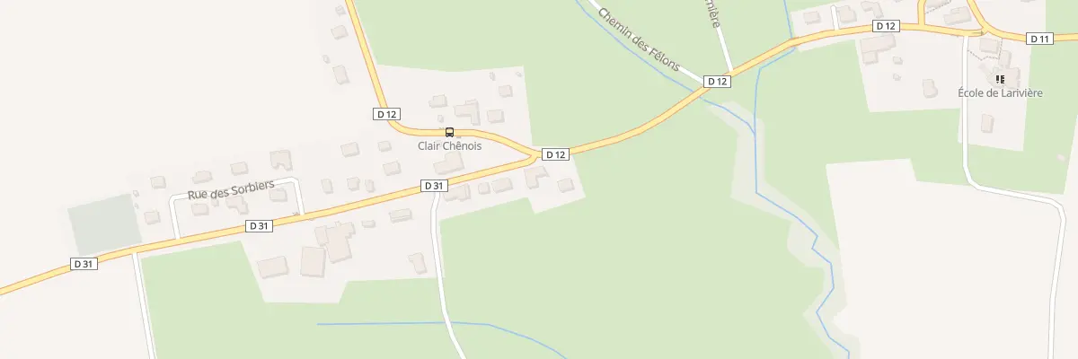 Plan du 1 Rue du Faubourg à Larivière
